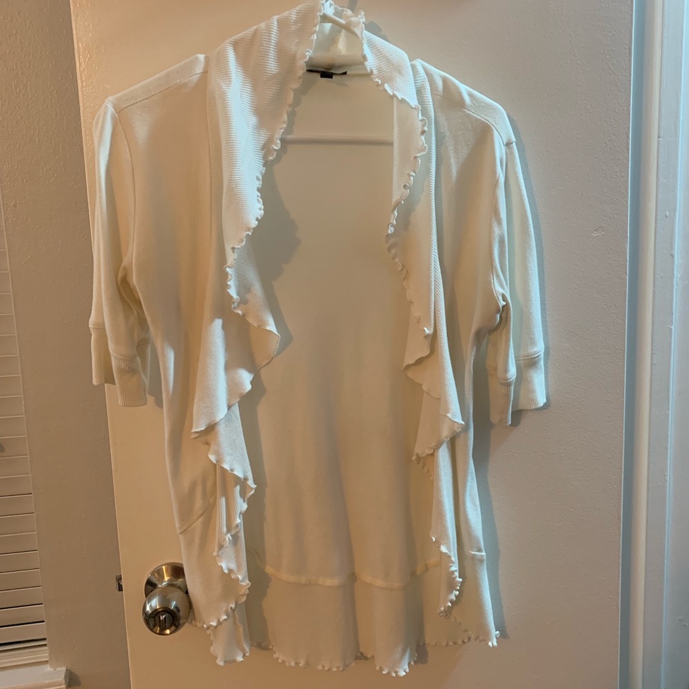 Express Cream Cardigan